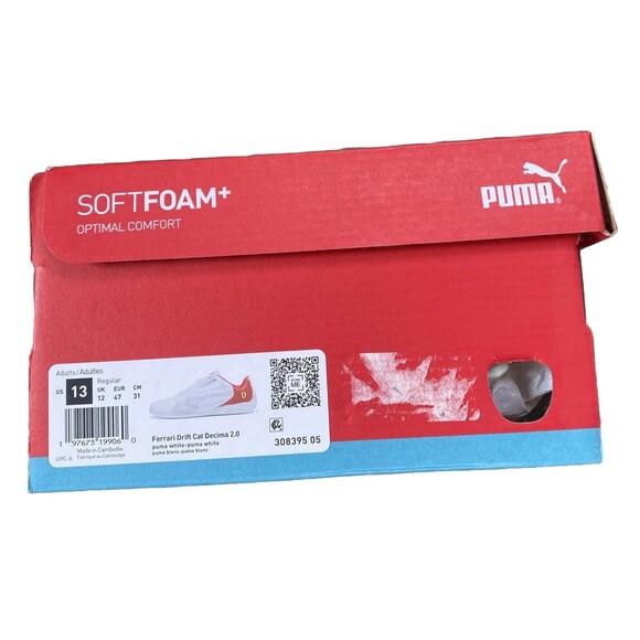 Puma Casual Sneakers Scuderia Ferrari HP Driftcat Decima 2.0 Men White Sz 13 New main image 4